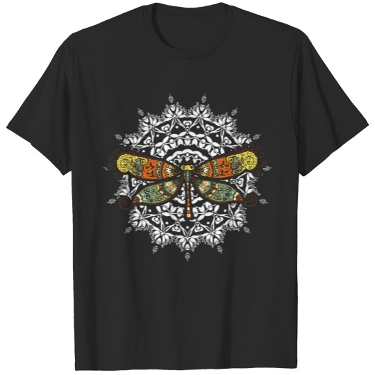 Dragonfly Mandela copy T-shirt