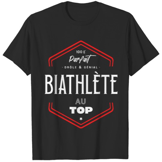 Biathlète parfait et au top T-shirt