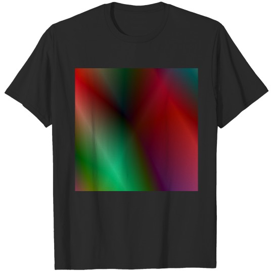 The background is abstraction green. T-shirt