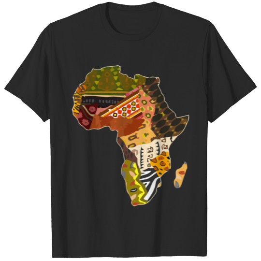 African Pride Traditional Ethnic Pattern Africa Ma T-shirt