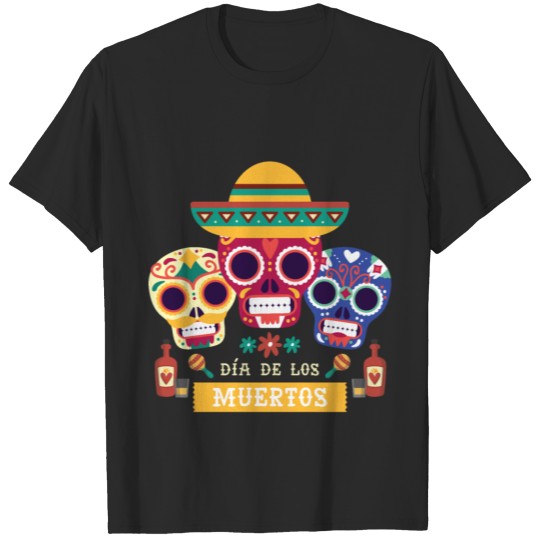 Day of the Dead - Dia de Muertos - Tequila T-shirt