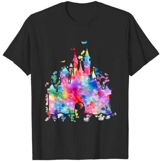 Watercolor Castle T-shirt