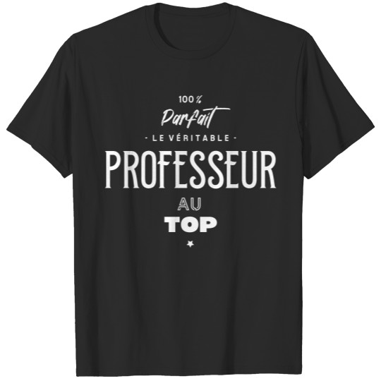 Le véritable professeur au top T-shirt