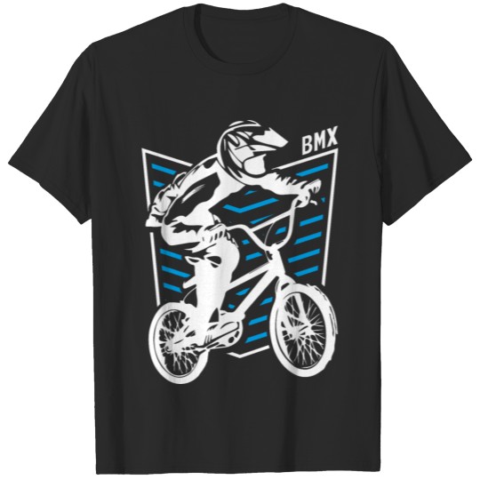 Bmx Bike Blue | Bmx Patch Shredded Us Army Cyclist T-shirt