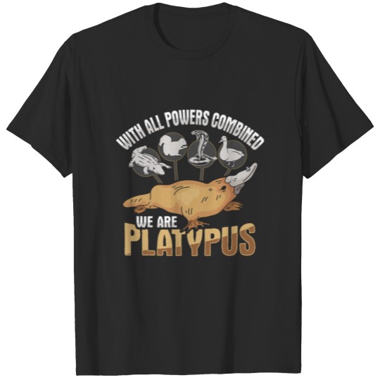 Platypus Animal Costume for Zoo Animal Fan T-shirt
