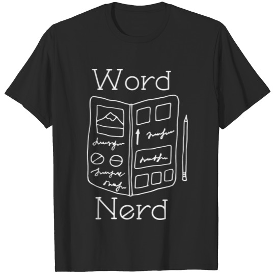 Word Nerd Crossword Puzzle Lover T-shirt