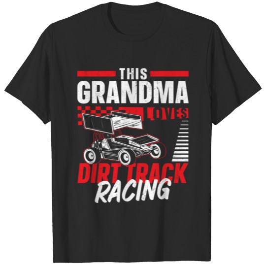 Dirt Track Racing Race Sprint Car T-shirt