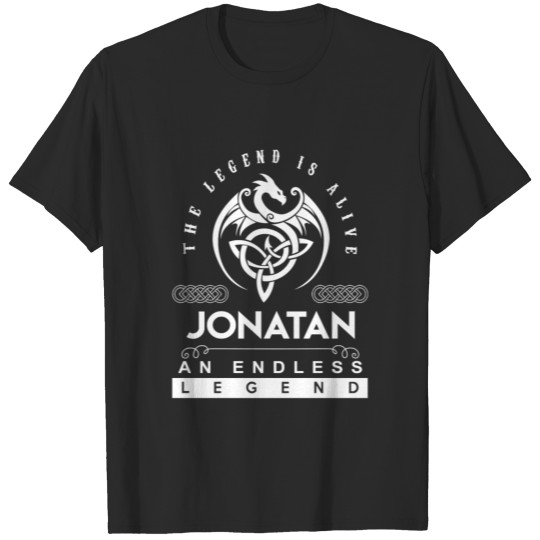 Jonatan Name T Shirt - Jonatan The Legend Is Alive T-shirt
