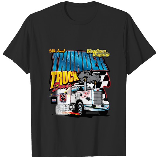 Woodburn Dragstrip Thunder Trucks Drags T-shirt