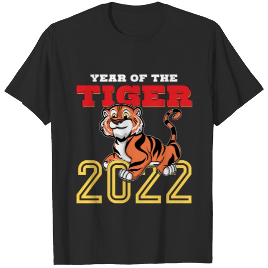 Chinese Year Of Tiger Celebration 2022 New Year T-shirt