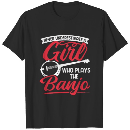 Banjo Music Instrument T-shirt
