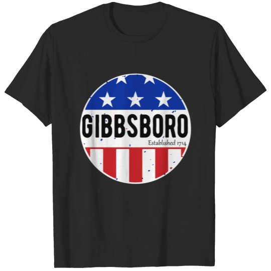 Gibbsboro Pride USA Flag T-shirt