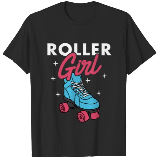 Roller Girl Skating T-shirt