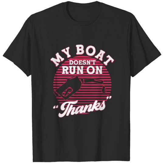 Boat Captain Pontoon Boat T-shirt