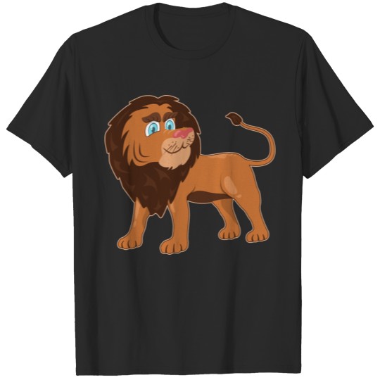 Lion Cute Illustrated T-shirt