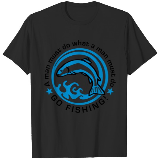 fishing_d_2c T-shirt