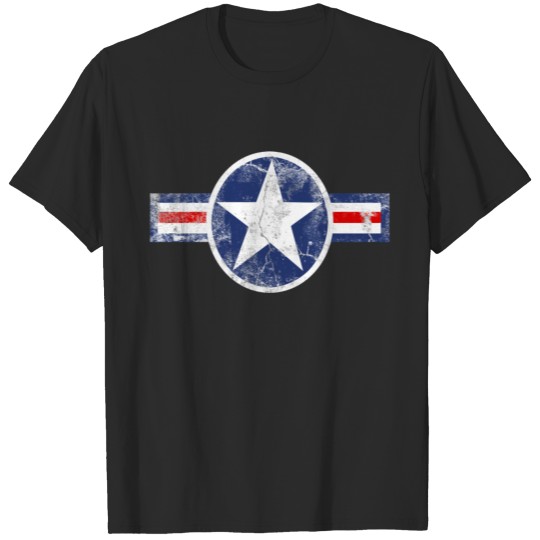 Vintage Army Air Corps Patriotic Star T-shirt