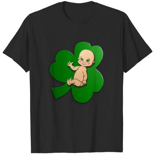 Baby on Shamrock T-shirt