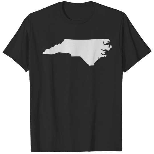 North Carolina State Outline T-shirt