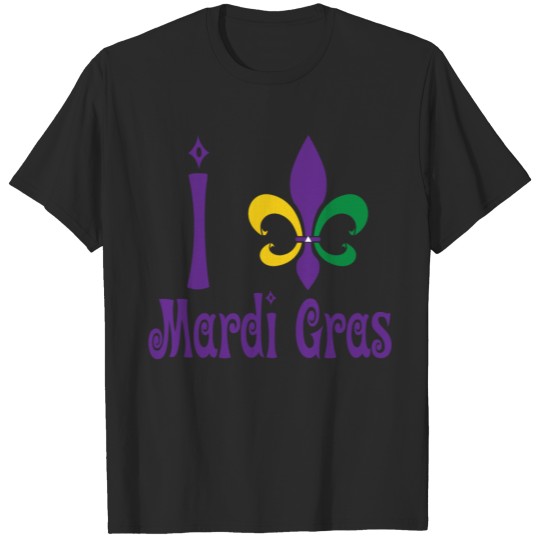 Mardi Gras Fleur de Lis T-shirt