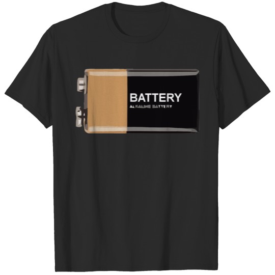 9Volt Battery T-shirt