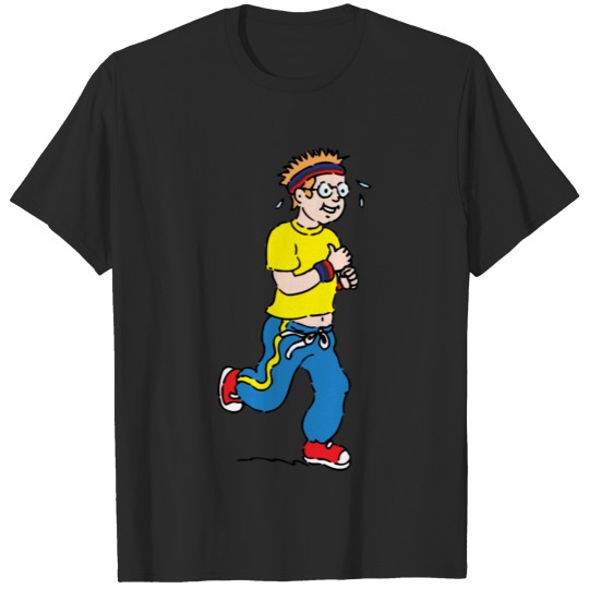 jogging boy T-shirt