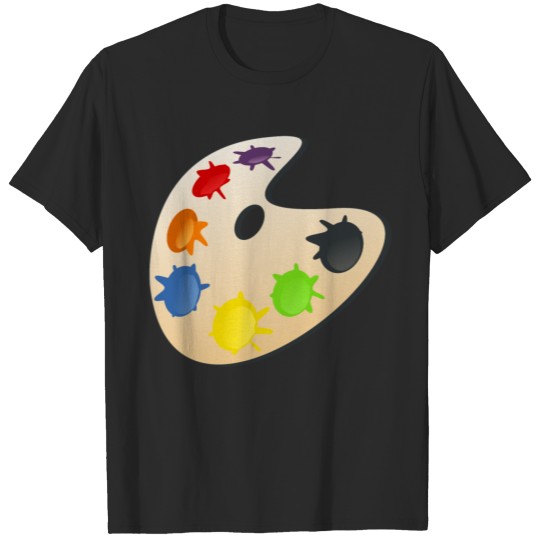 color palette T-shirt