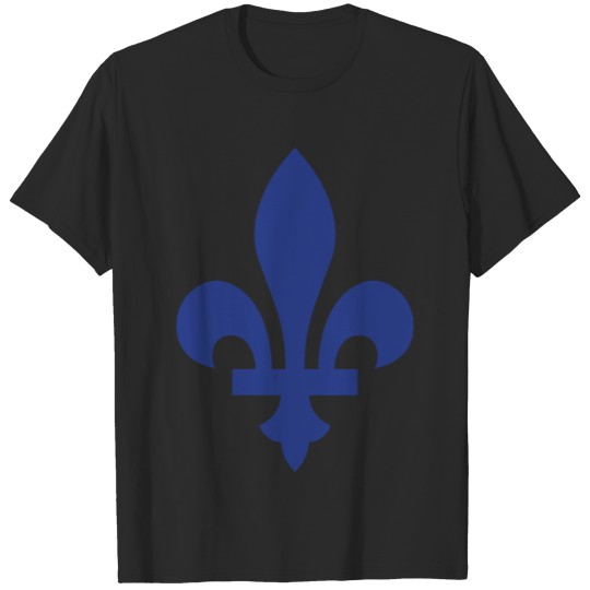 Fleur de lis du drapeau du Québec T-shirt