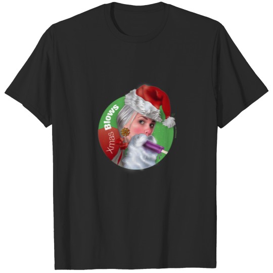 Santa Sucks: Xmas blows (Christmas blows) T-shirt