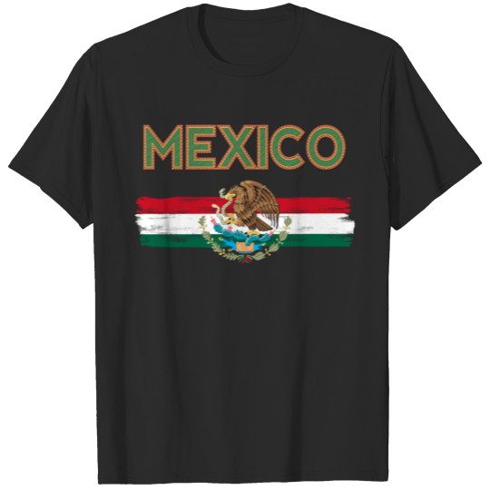 Mexican Mexico Flag T-shirt
