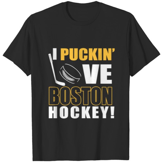 I fucking love Boston hockey T-shirt