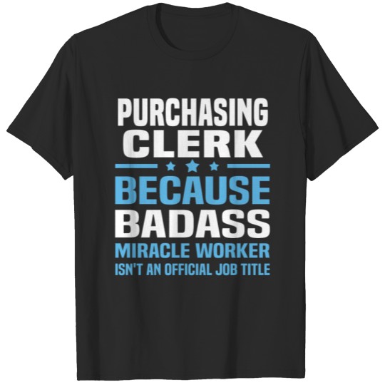 Purchasing Clerk T-shirt