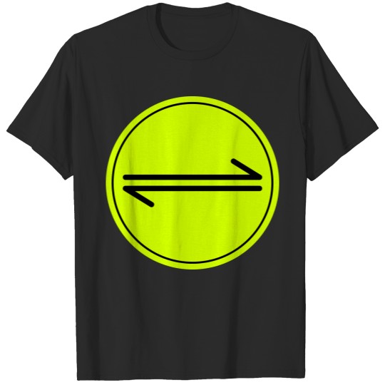 Equilibrium symbol vectorized T-shirt