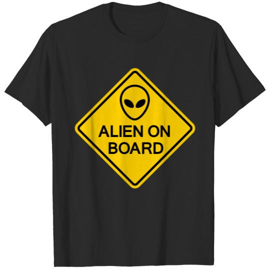 Alien on Board T-shirt