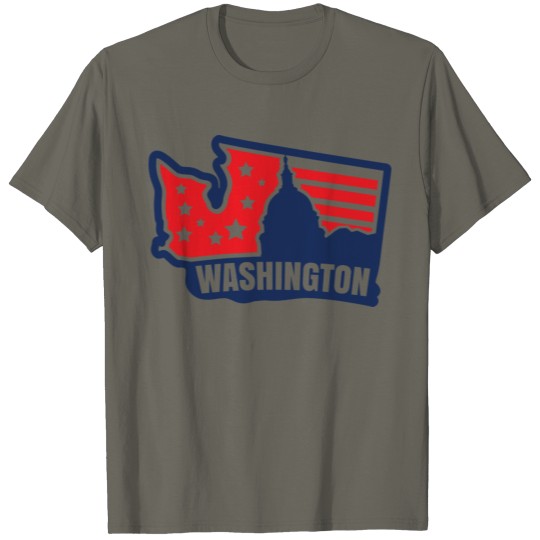 Washington Stars and Stripes T-shirt