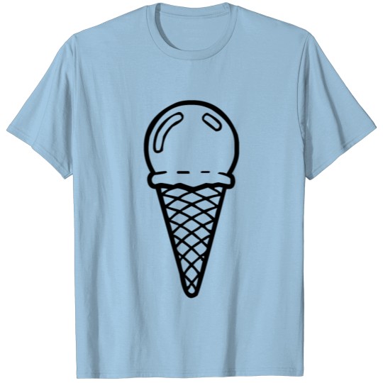 Best Ice cram design online T-shirt