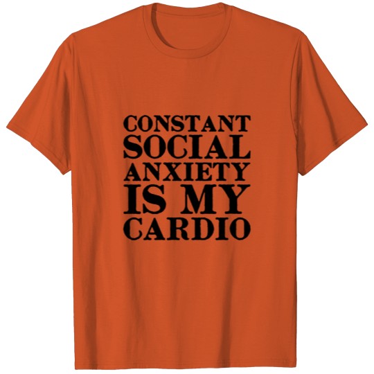 anxiety amazon logo T-shirt