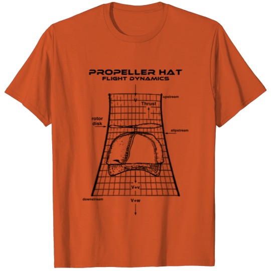 Propeller Hat Flight Dynamics T-shirt