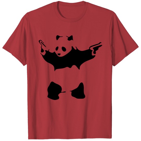 hardcore panda T-shirt