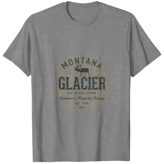 Vintage Glacier National Park T-shirt