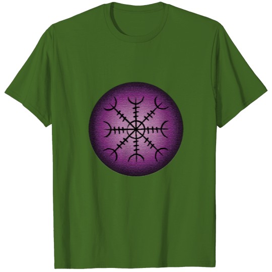 Aegishjalmur Viking rune symbol T-shirt