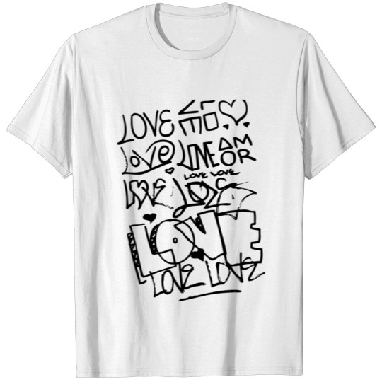 love doodle T-shirt
