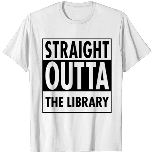 straight_library T-shirt
