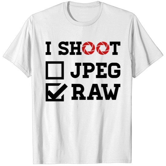 I Shoot ? - Photography T-shirt