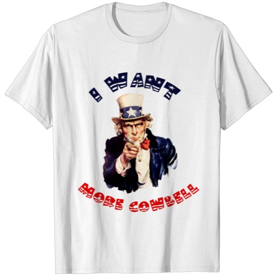 Uncle Sam Wants More Cowbell T-shirt