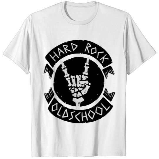 hard rock horns T-shirt
