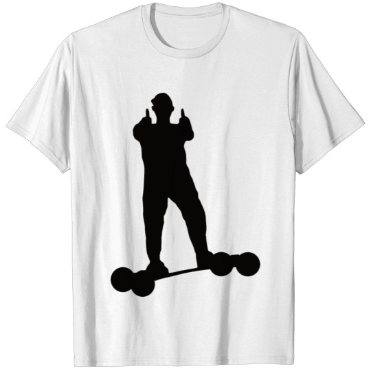 Mountainboard Thumbs up T-shirt