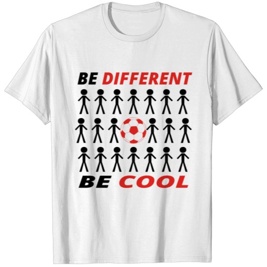 BE DIFFERENT anders king cool fussball ultras stue T-shirt