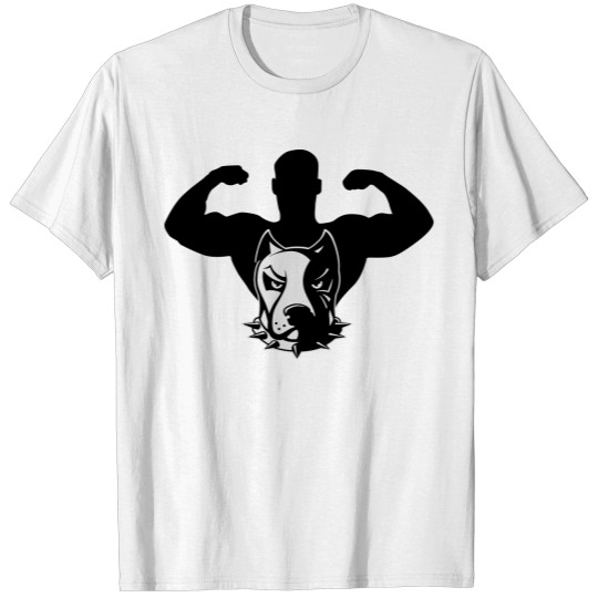 gym dog template T-shirt