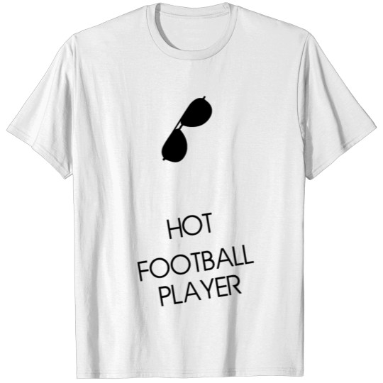Hot football player sunglass black gift T-shirt